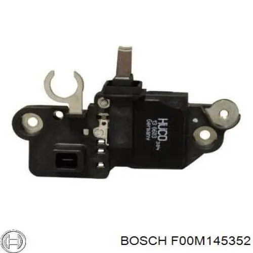 F00M145352 Bosch реле-регулятор генератора, (реле зарядки)
