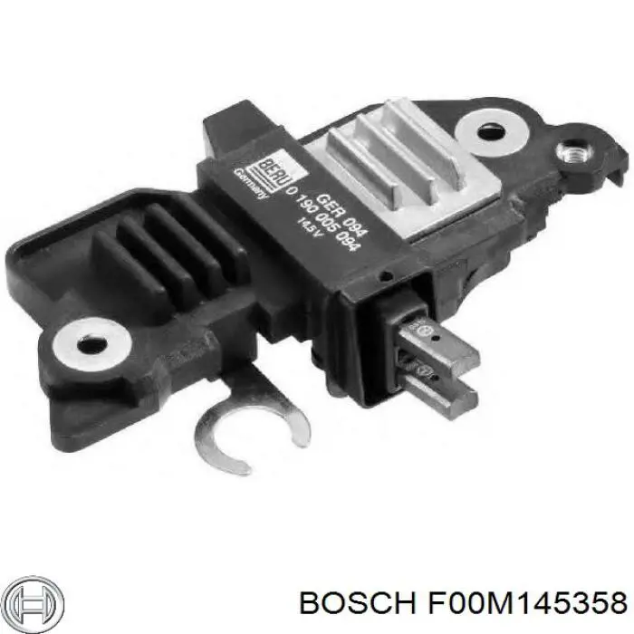 F00M145358 Bosch реле-регулятор генератора, (реле зарядки)