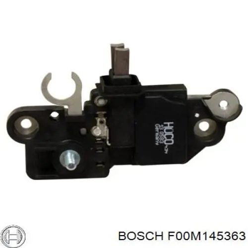 F00M145363 Bosch реле-регулятор генератора, (реле зарядки)