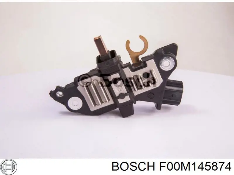 F00M145874 Bosch реле-регулятор генератора, (реле зарядки)