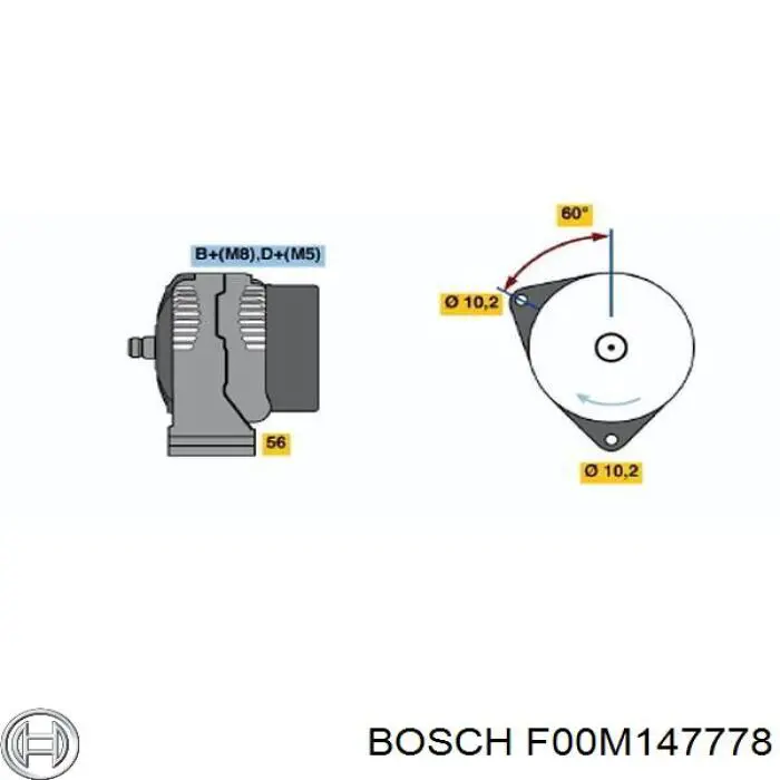 Підшипник генератора Mercedes A0009805215 ціна, від 120.22 USD