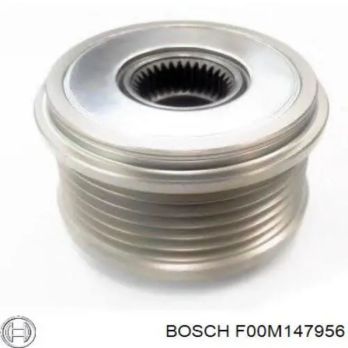 F00M147956 Bosch шків генератора