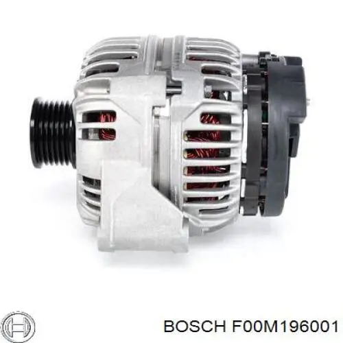 F00M196001 Bosch кришка генератора задня