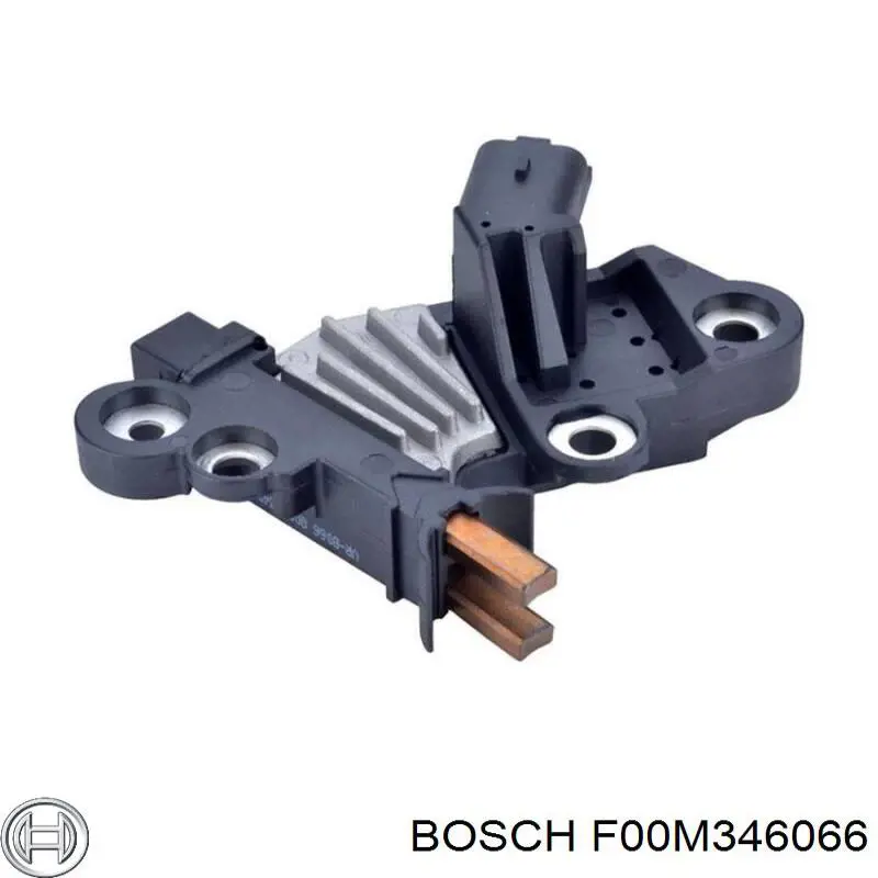 F00M346066 Bosch реле-регулятор генератора, (реле зарядки)