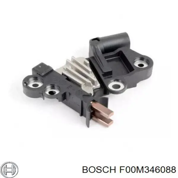 F00M346088 Bosch реле-регулятор генератора, (реле зарядки)