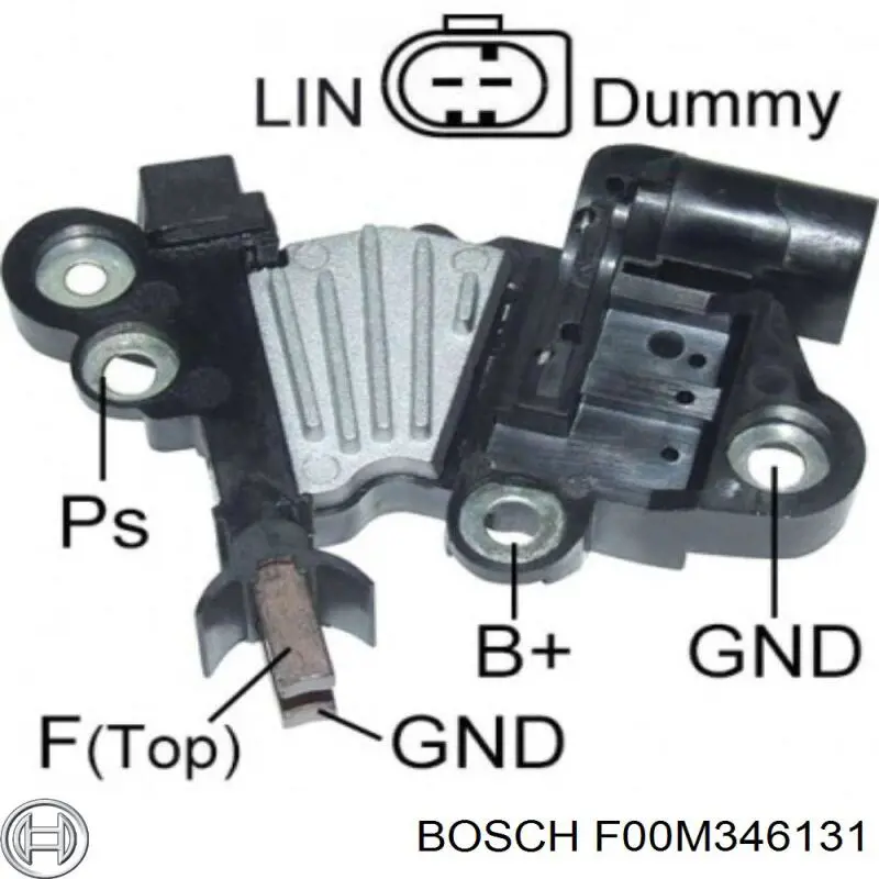 F00M346131 Bosch реле-регулятор генератора, (реле зарядки)