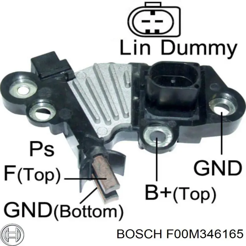 Купити F00M346165 Bosch Реле регулятор напруги генератора