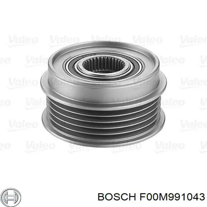 F00M991043 Bosch шків генератора