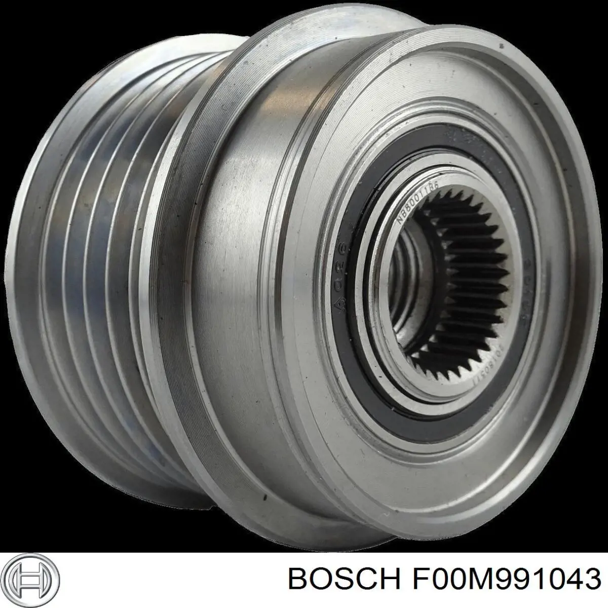 Шків генератора F00M991043 Bosch