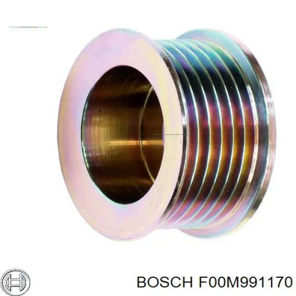 Шків генератора F00M991170 Bosch