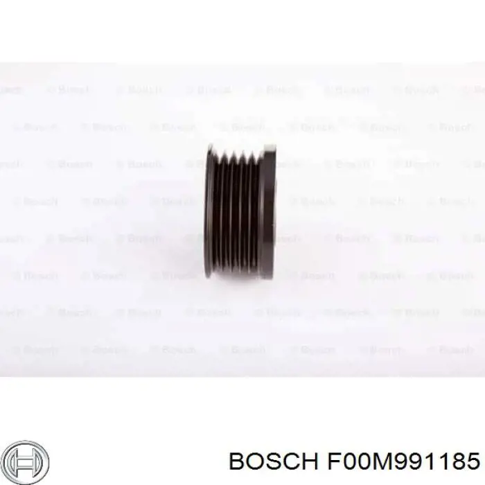 Шків генератора F00M991185 Bosch