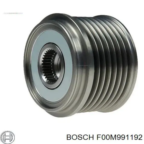 F00M991192 Bosch шків генератора