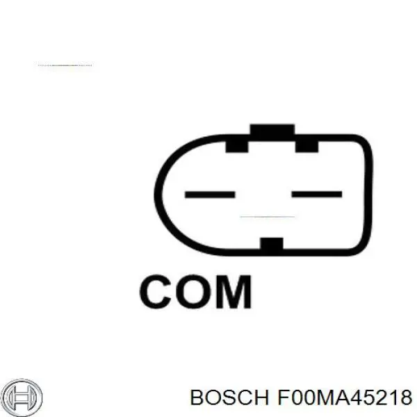 Реле генератора F00MA45218 Bosch