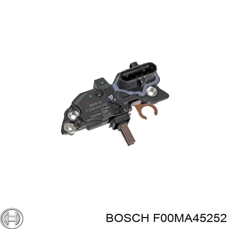 F00MA45252 Bosch реле-регулятор генератора, (реле зарядки)
