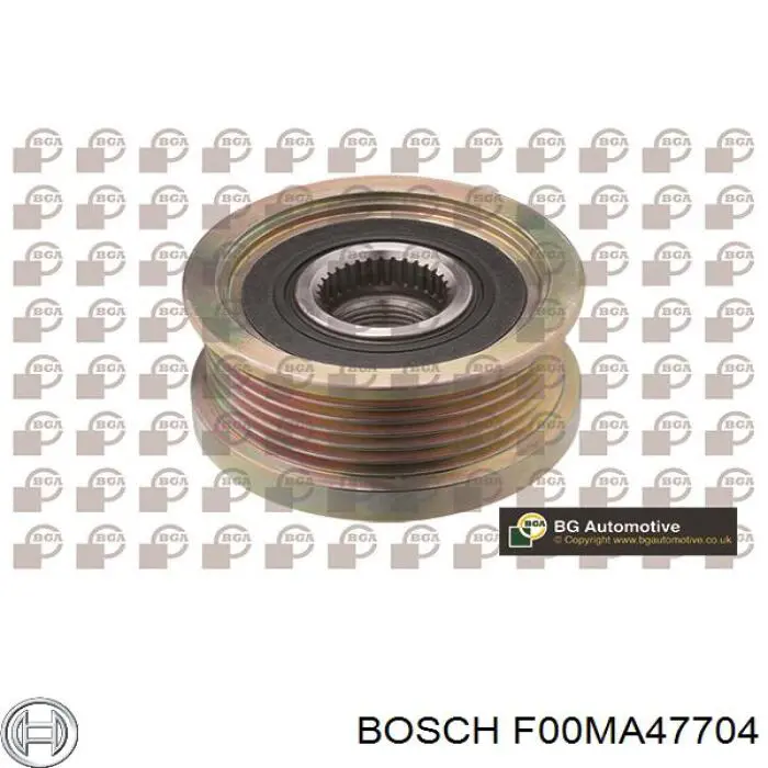 Муфта генератора Bosch F00MA47704