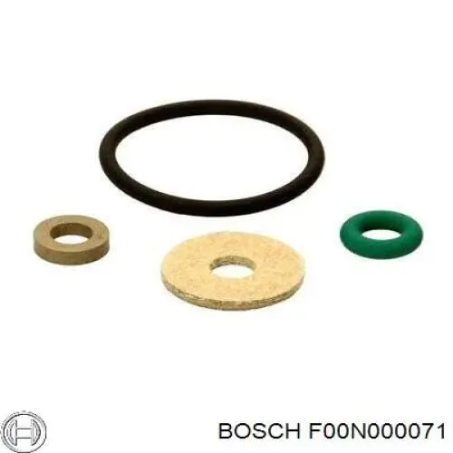Ремкомплект регулятора тиску палива BOSCH F00N000071