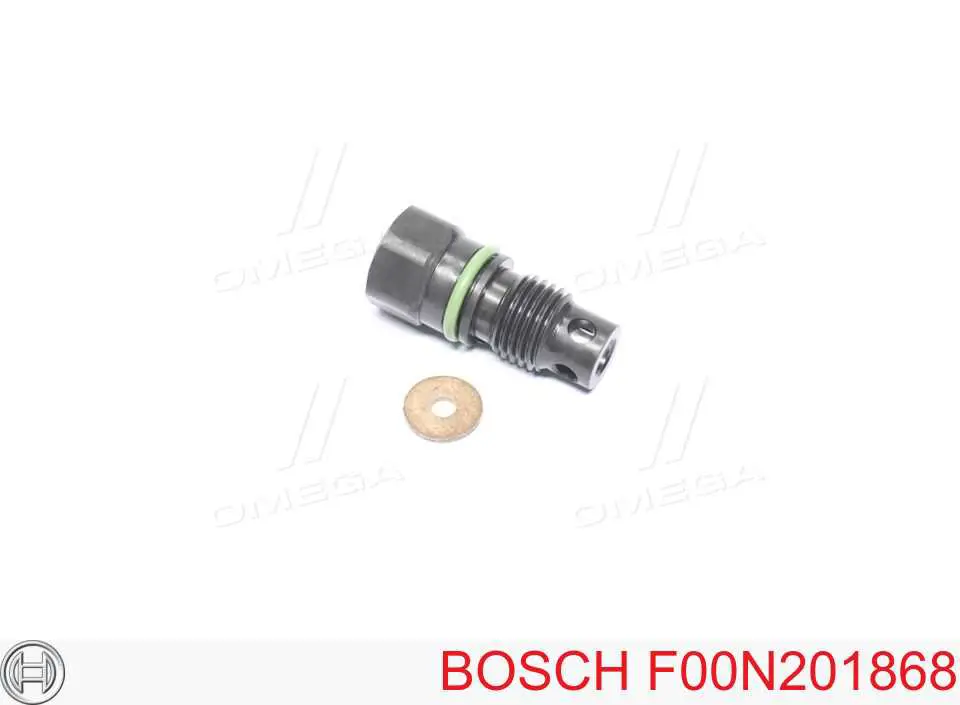 F00N201868 Bosch Клапан ПНВТ нагнітальний