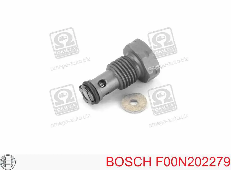 F00N202279 Bosch Зворотній клапан повернення палива