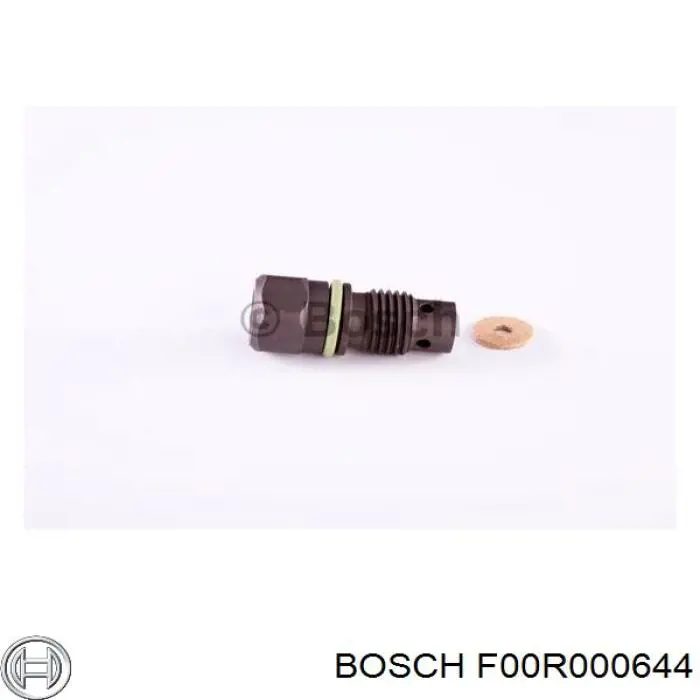 Клапан регулювання тиску, редукційний клапан ПНВТ F00R000644 Bosch