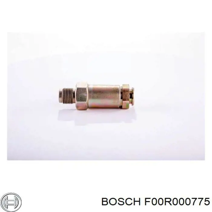 Клапан регулювання тиску, редукційний клапан ПНВТ F00R000775 Bosch