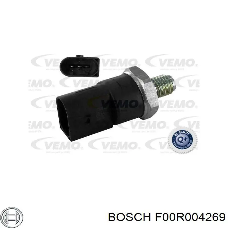 Датчик тиску палива F00R004269 Bosch
