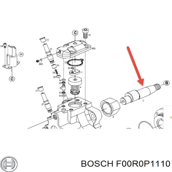F00R0P1110 Bosch 