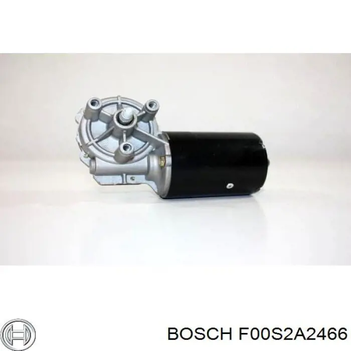 F00S2A2466 Bosch двигун склоочисника лобового скла (трапеції)