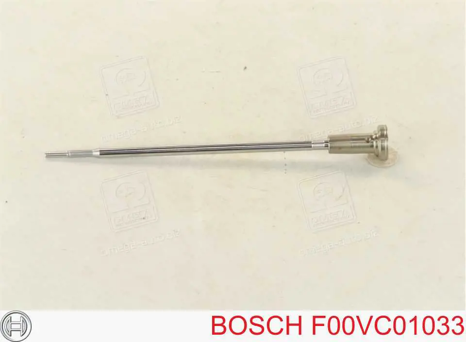 Клапан форсунки Bosch F00VC01033 ціна, від 55.48 USD