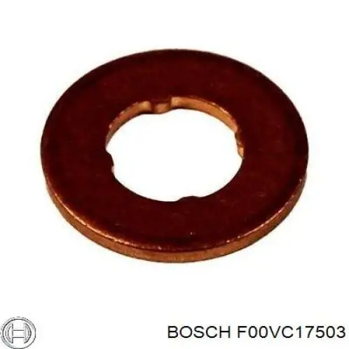 Кільце ущільнююче форсунок Bosch F00VC17503