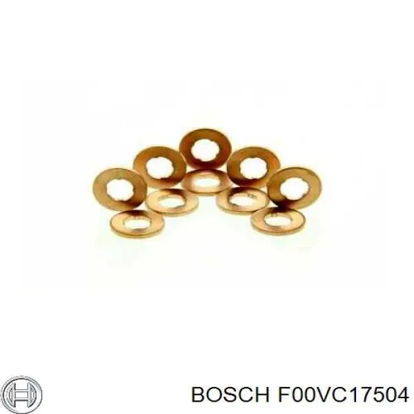 F00VC17504 Bosch Кільце інжектора