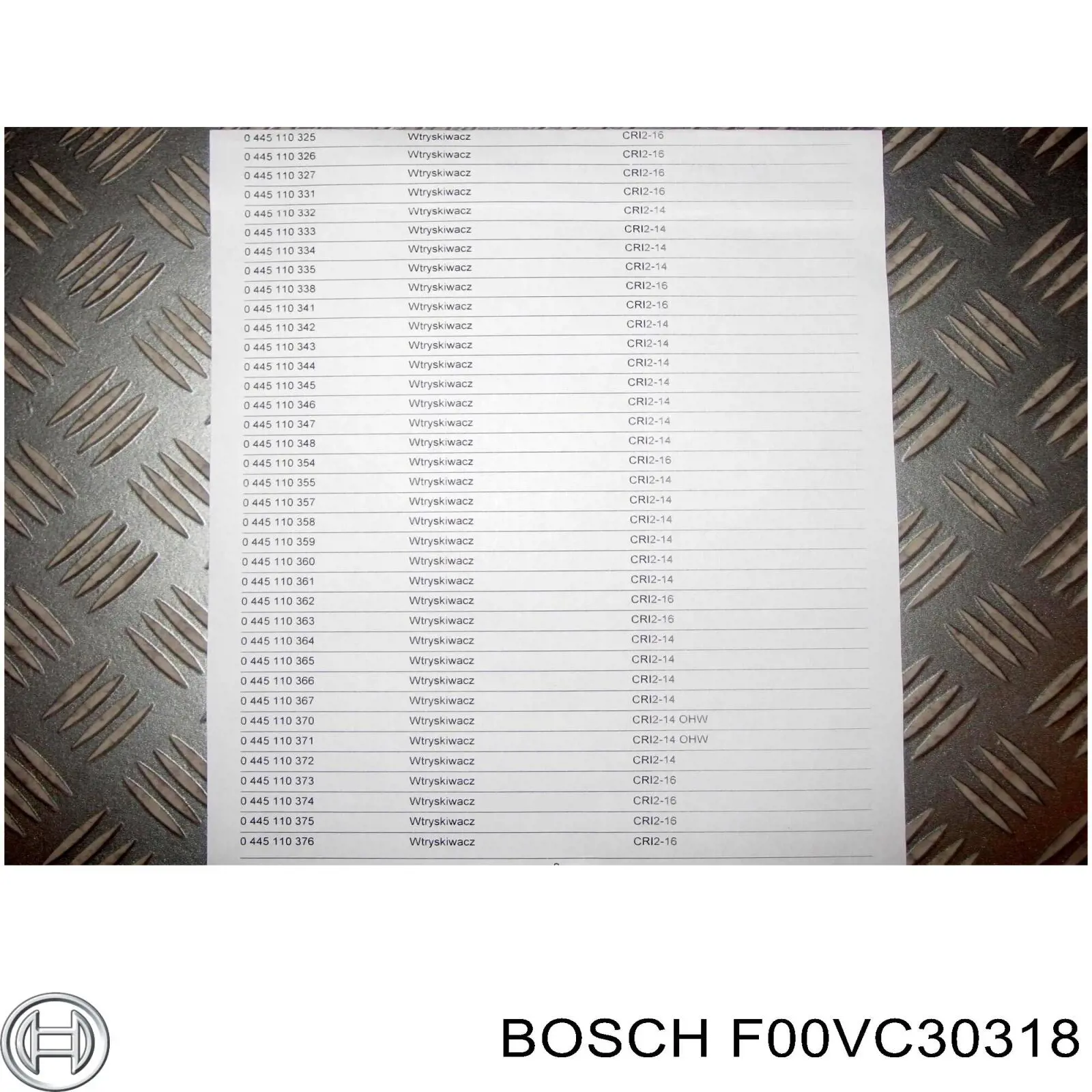 Форсунки (ремкомплект) Bosch F00VC30318 ціна, від 52.50 USD