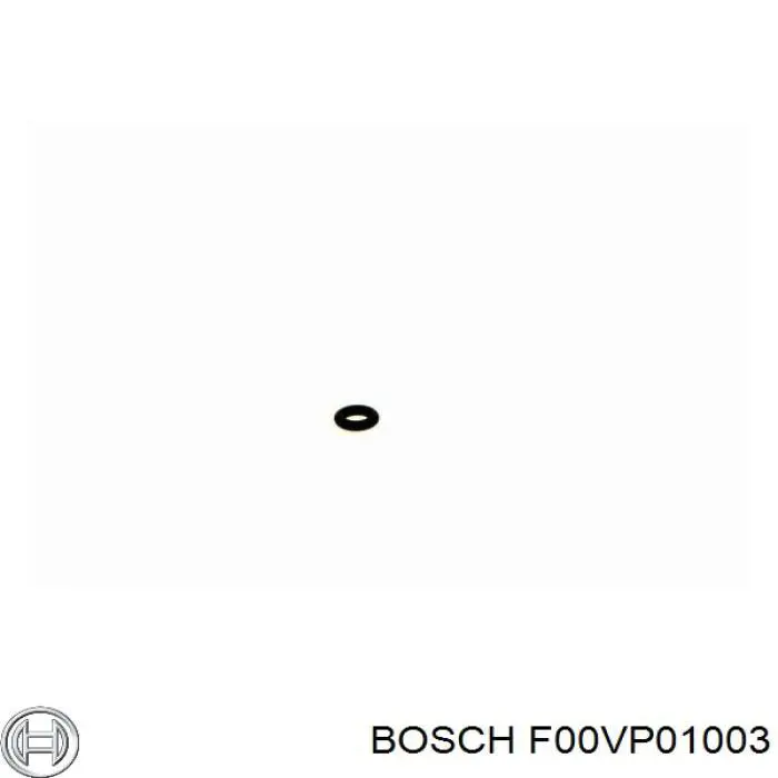 Кільце ущільнювача штуцера зворотного шланга форсунки Bosch F00VP01003 ціна, від 1.16 USD