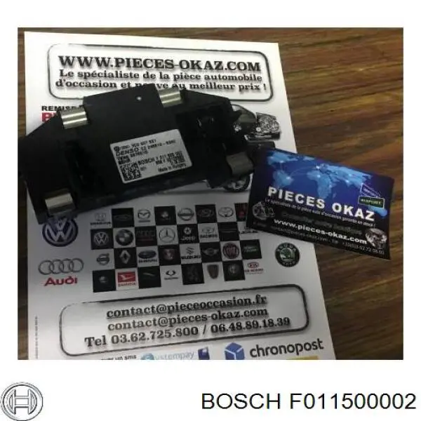 F011500002 Bosch Регулятор оборотів пічки