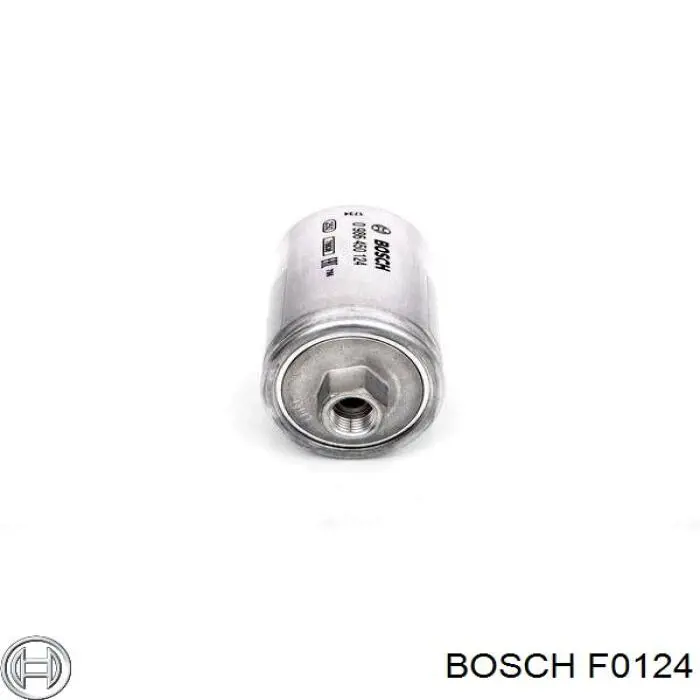 Паливний фільтр F0124 Bosch