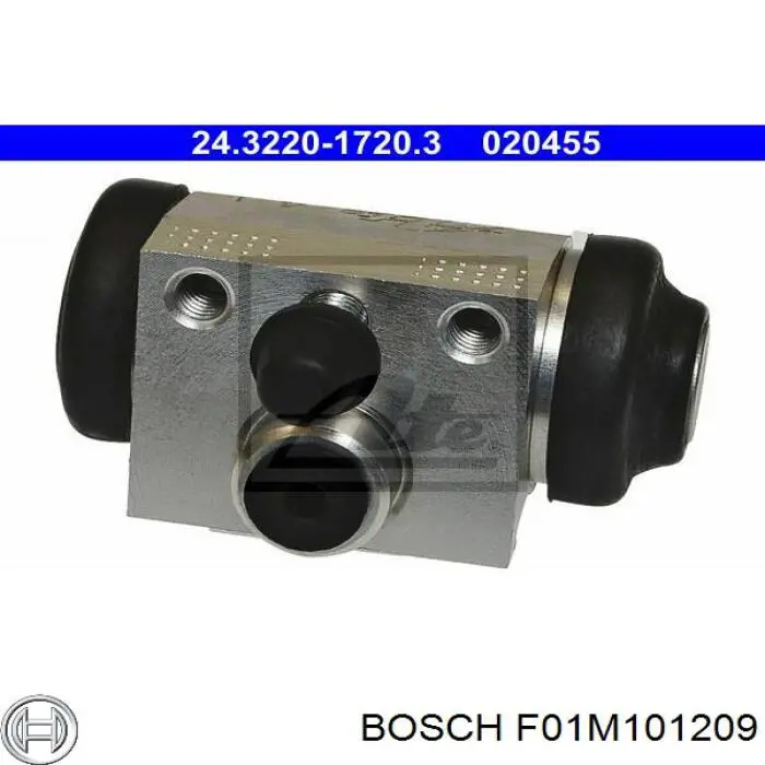 Клапан регулювання тиску палива Bosch F01M101212 ціна, від 30.64 USD