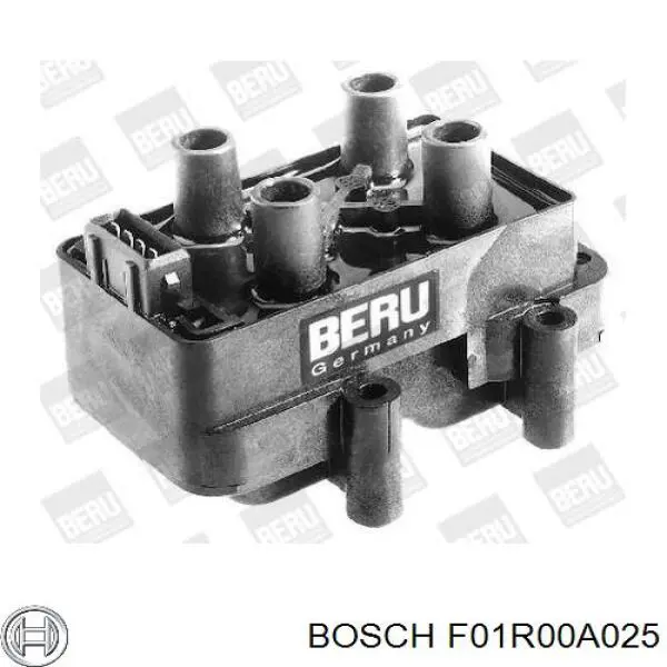 F01R00A025 Bosch Котушка запалювання