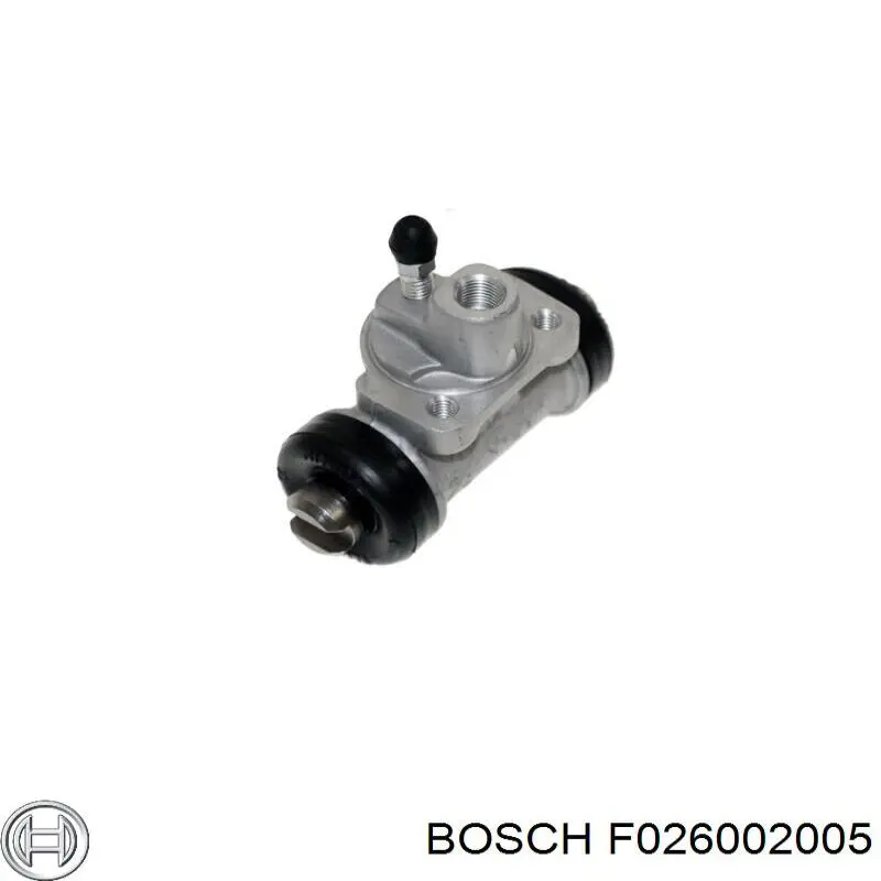 Циліндр гальмівний колісний/робітник, задній F026002005 Bosch