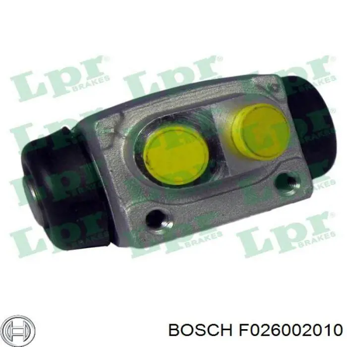 F026002010 Bosch циліндр гальмівний колісний/робітник, задній