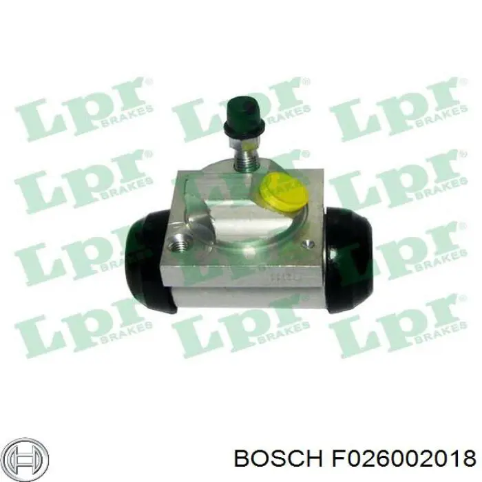 Циліндр гальмівний колісний/робочий, задній Delphi LW90189 ціна, від 22.28 USD