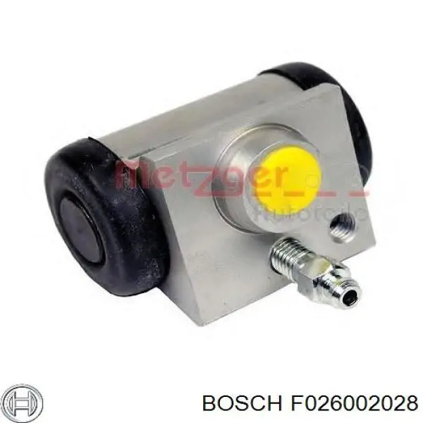 Циліндр гальмівний колісний/робітник, задній F026002028 Bosch