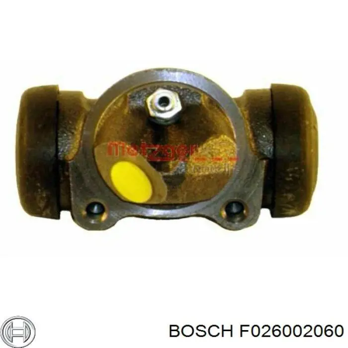 F026002060 Bosch Циліндр гальмівний колісний/робітник, задній