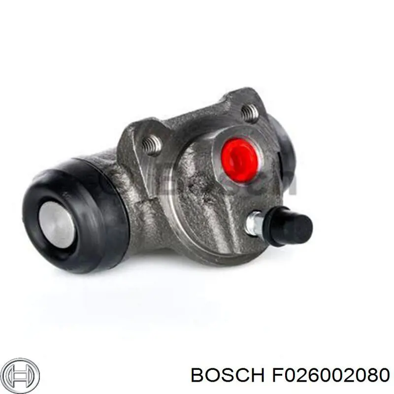 Циліндр гальмівний колісний/робітник, задній F026002080 Bosch