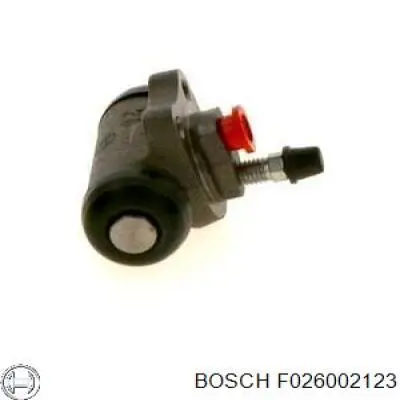 F026002123 Bosch циліндр гальмівний колісний/робітник, задній