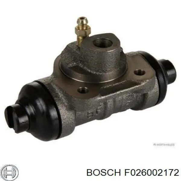 F026002172 Bosch Циліндр гальмівний колісний/робітник, задній