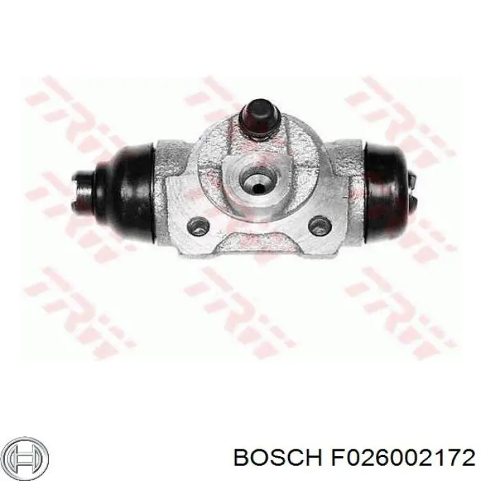 F026002172 Bosch циліндр гальмівний колісний/робітник, задній