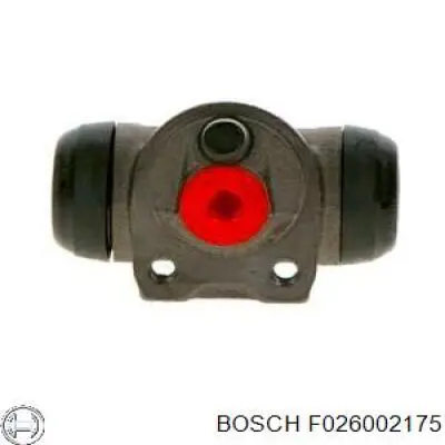 F026002175 Bosch циліндр гальмівний колісний/робітник, задній