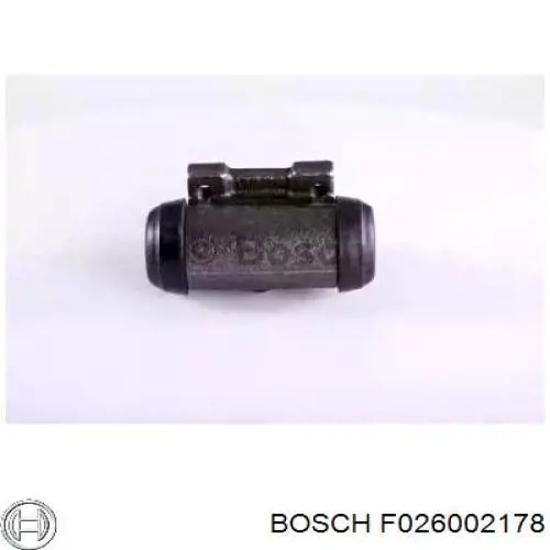 Циліндр гальмівний колісний/робітник, задній F026002178 Bosch