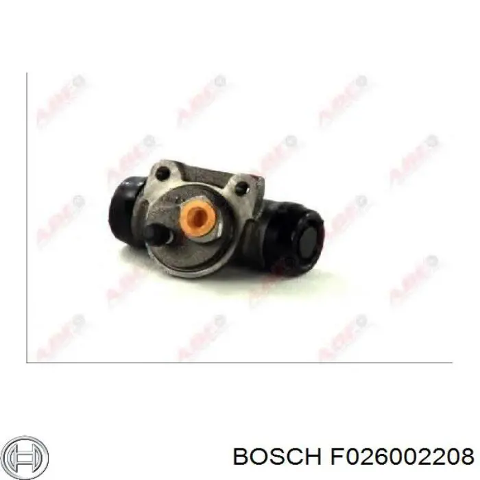 F026002208 Bosch циліндр гальмівний колісний/робітник, задній