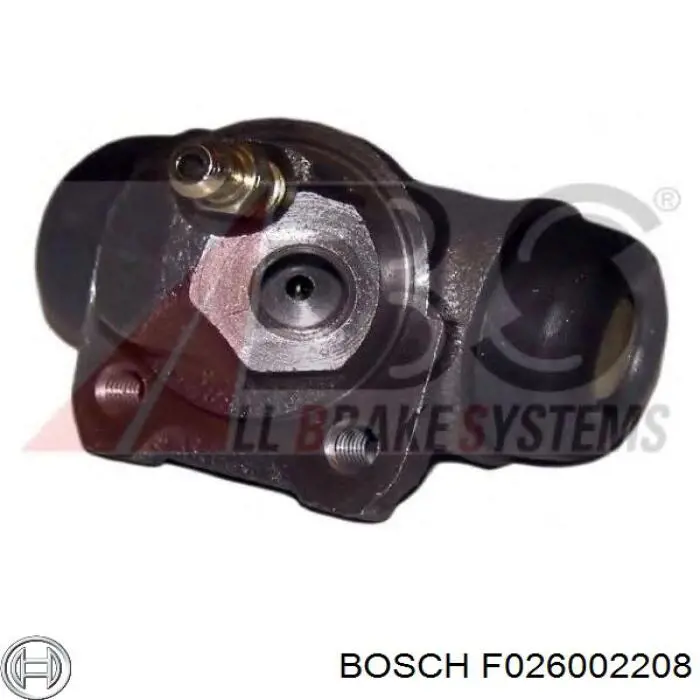 F026002208 Bosch Циліндр гальмівний колісний/робітник, задній