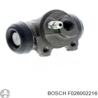 F026002216 Bosch циліндр гальмівний колісний/робітник, задній